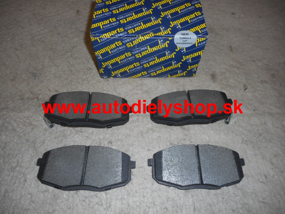 Kia Cee'd 07- predné platničky Sada  JAPANPARTS