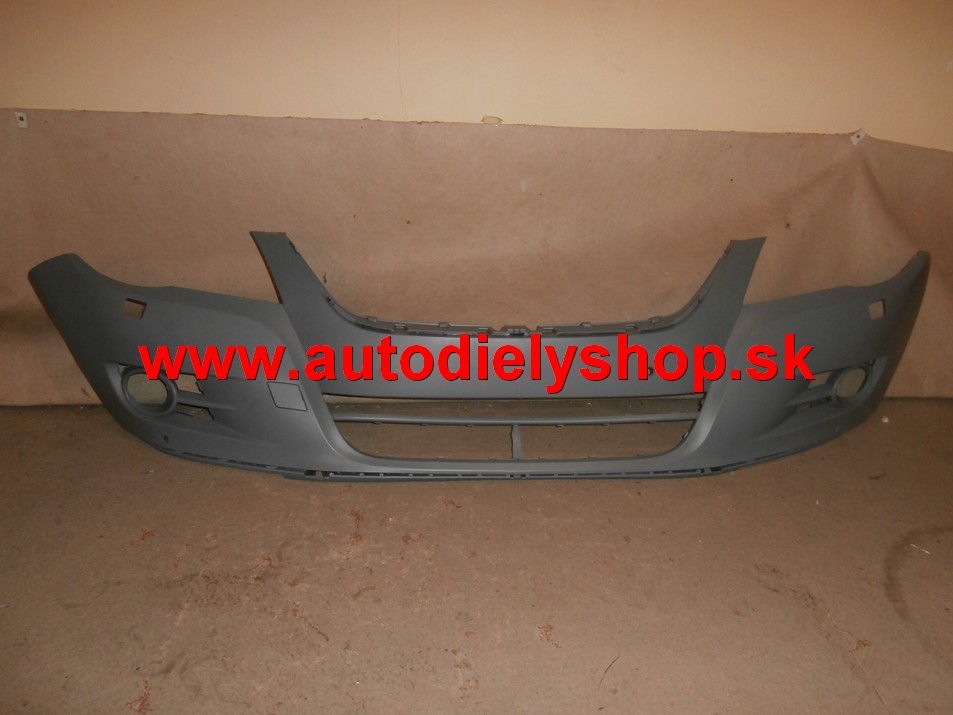 VW TIGUAN 10/07-7/2011 predný nárazník s otvormi ostrekovača