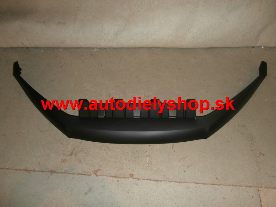 VW TIGUAN 10/07-7/2011 Spoiler predného nárazníka, čierny