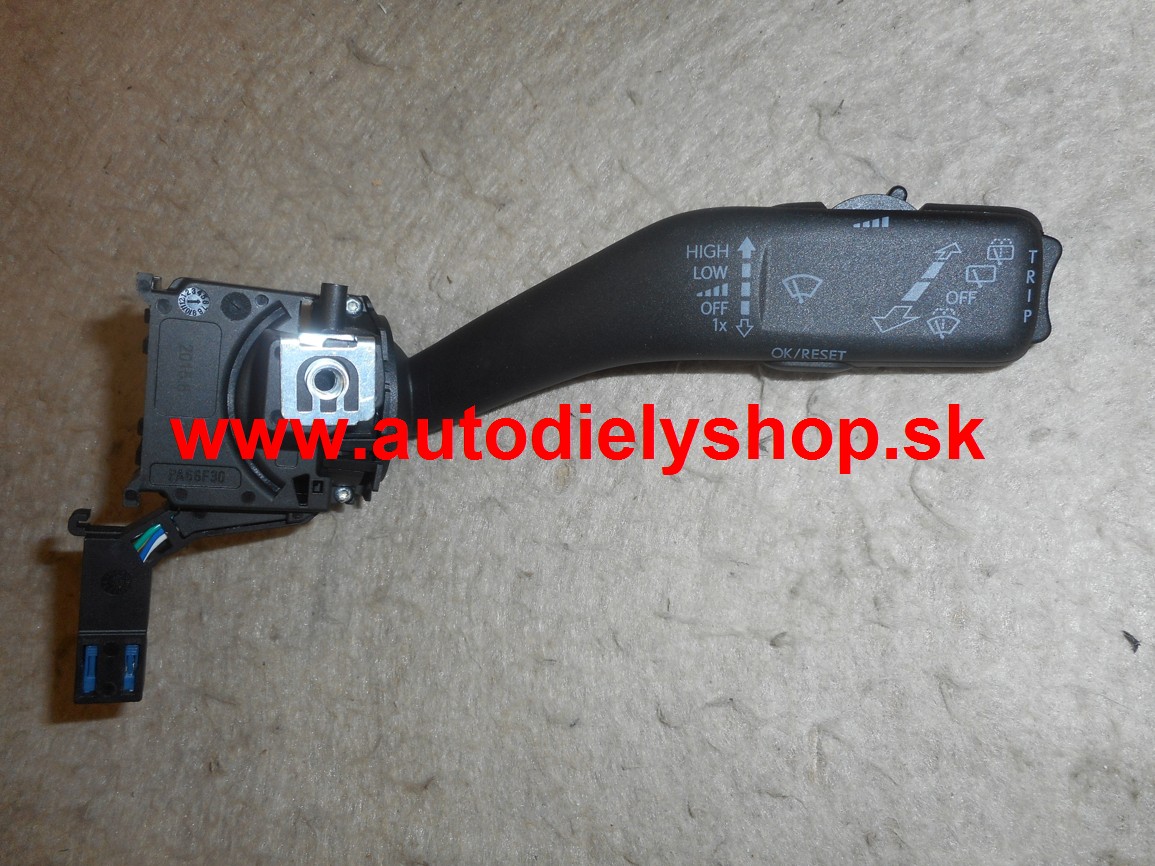 VW TIGUAN 10/07-7/2011 prepínač stieračov Pravý,s PC