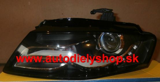Audi A4 11/2007-2012 predné svetlo D3S+LED Lavé,Xenon