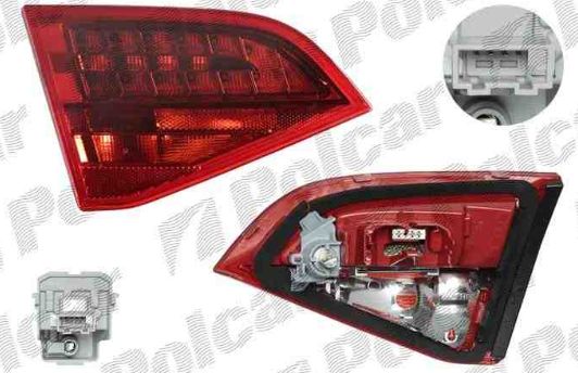 Audi A4 11/2007-2012 zadné svetlo Lavé,KOMBI /LED/