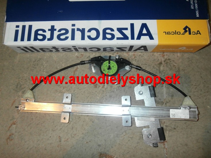 Ford FIESTA 10/05-10/08 - Mechanizmus okna pravý predný /5DV/