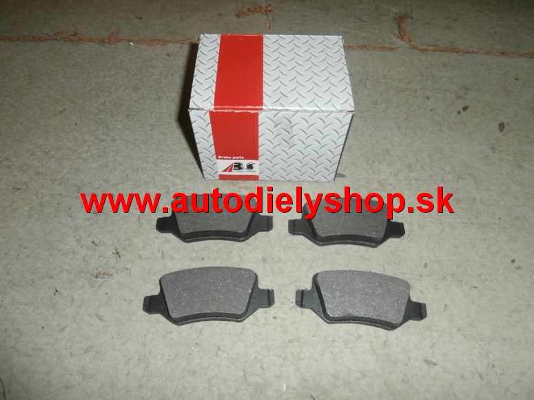  MERCEDES BENZ A W168 10/97-8/04- ZADNÉ PLATNIČKY SADA /A.B.S./
