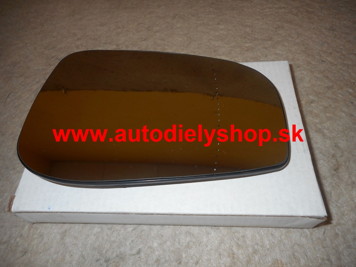 Volvo S60- od roku 2004- 07 Sklo zrkadla pravé vyhrievane