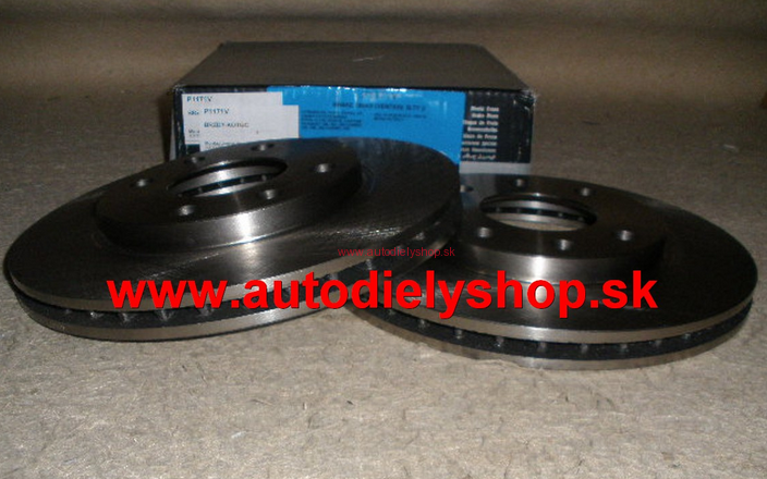 Citroen XSARA 7/97-8/00 predné brzdové kotúče Sada 247mm,vetrané 