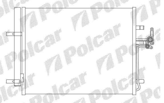 Ford MONDEO 8/2007- chladič klimi / 1,6i-1,8TDCi-2,0TDCi-2,0i /
