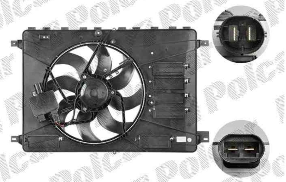 Ford MONDEO 8/2007- ventilátor chladiča 2,0i-2,3ii