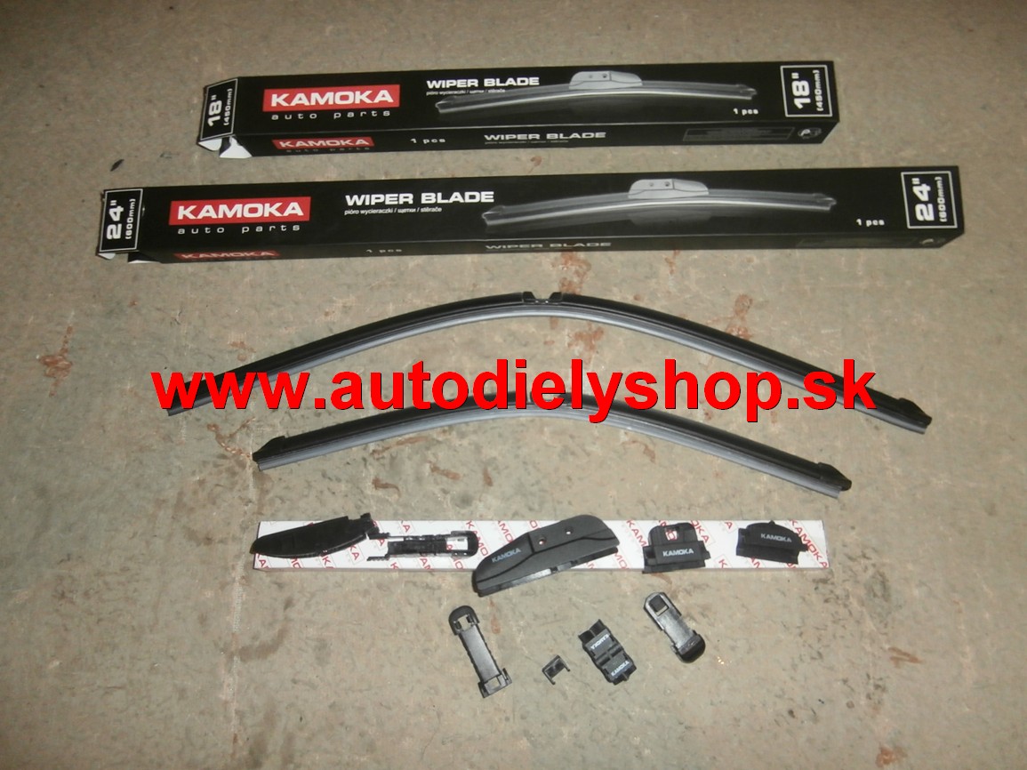 Peugeot 206 10/98- Sada stieračov 450mm+600mm