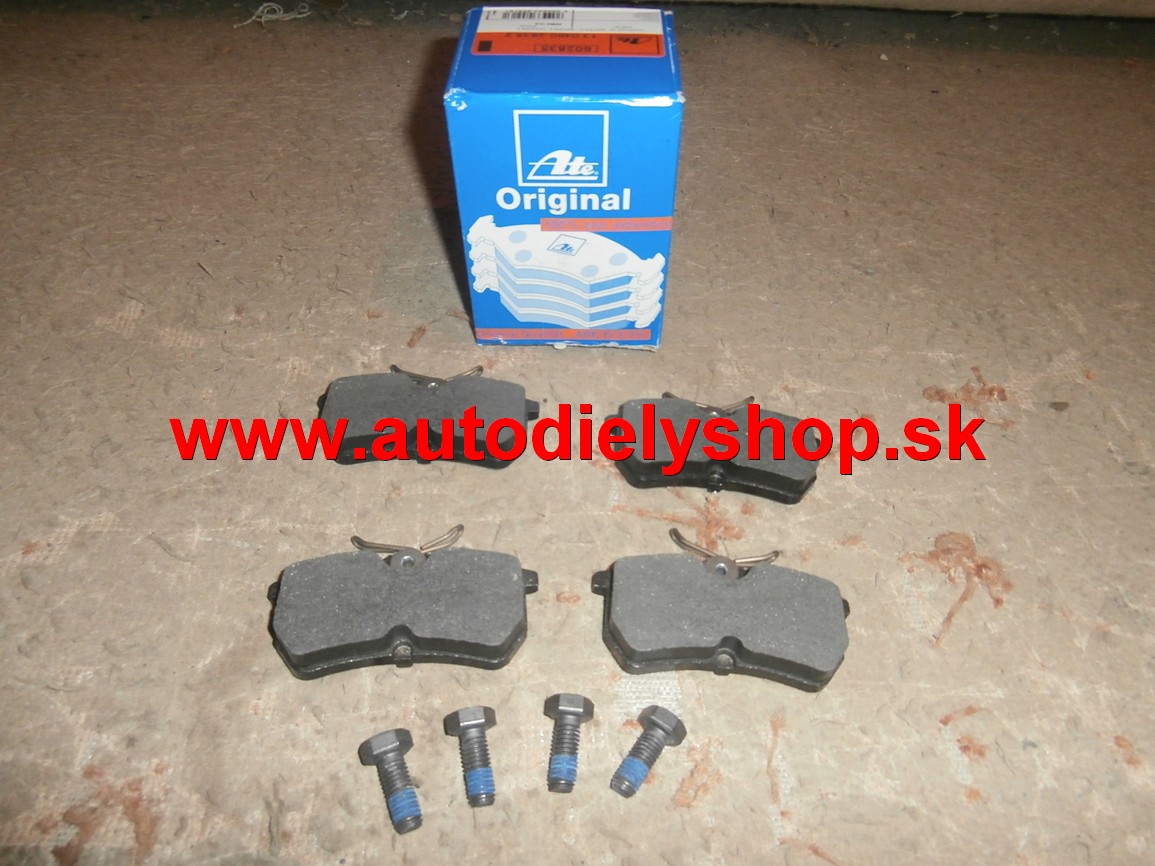  Ford Focus 11/98-10/04 -zadné brzdové platničky sada "ATE"