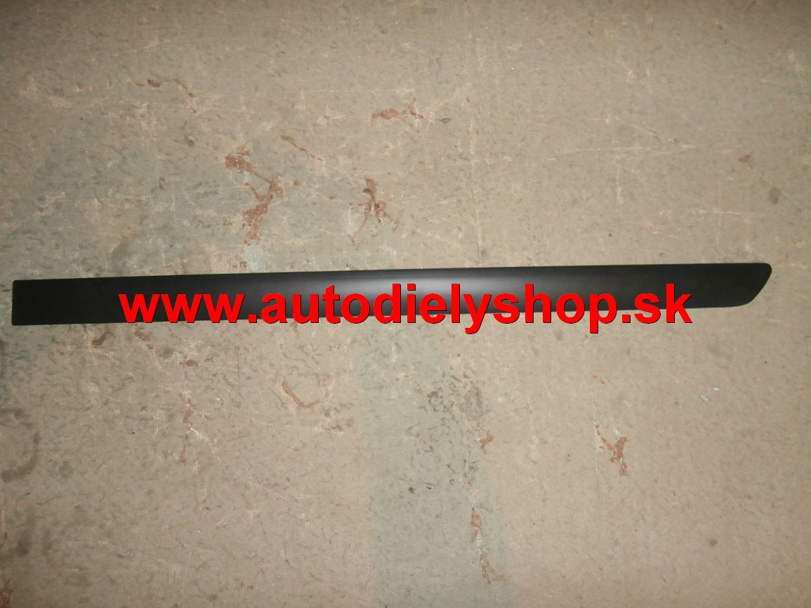 Škoda Octavia II 7/04-11/08  lišta zadních dverí čierna ľavá ORIGINAL
