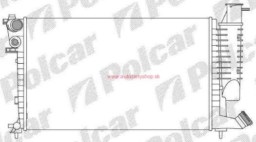 Citroen Xsara 3/98-9/98 chladič vody 2,0i 16V 