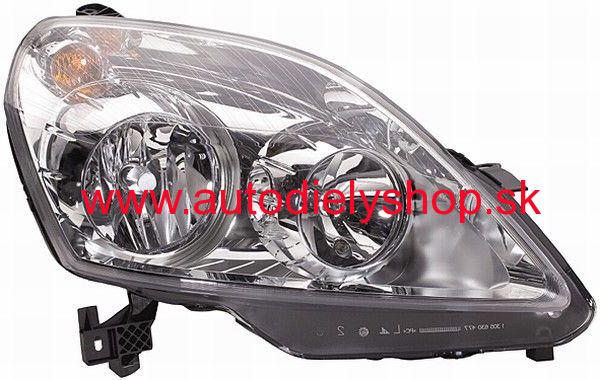 Opel ZAFIRA 2/2008-2011 predné svetlo H1+H7 Pravé  TYC