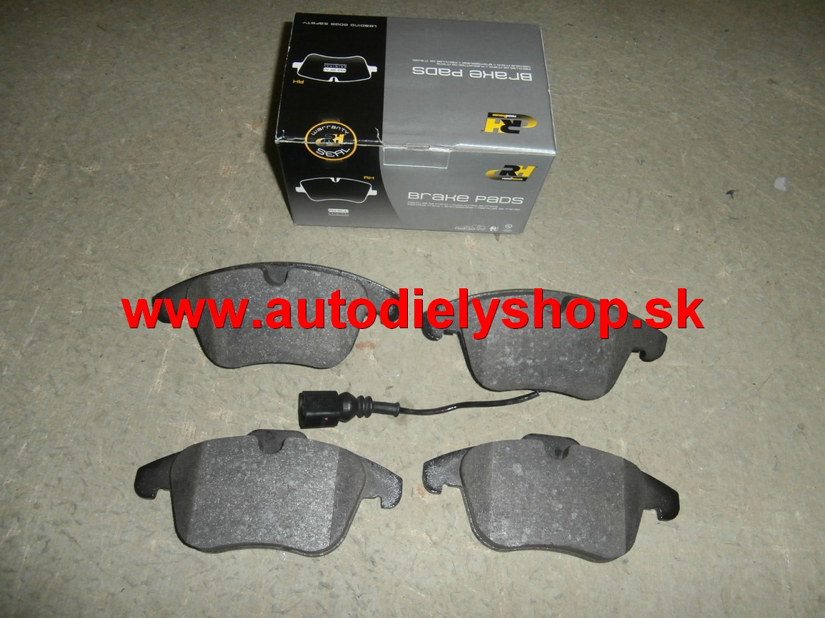 VW TIGUAN 10/07-7/2011 Predne platničky sada