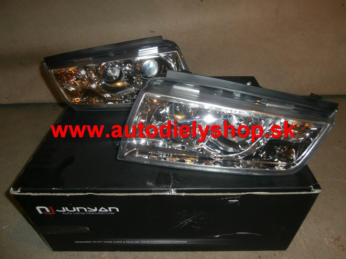 Škoda Fabia 9/99-7/04 predné svetlá H1+H7 Tuning 