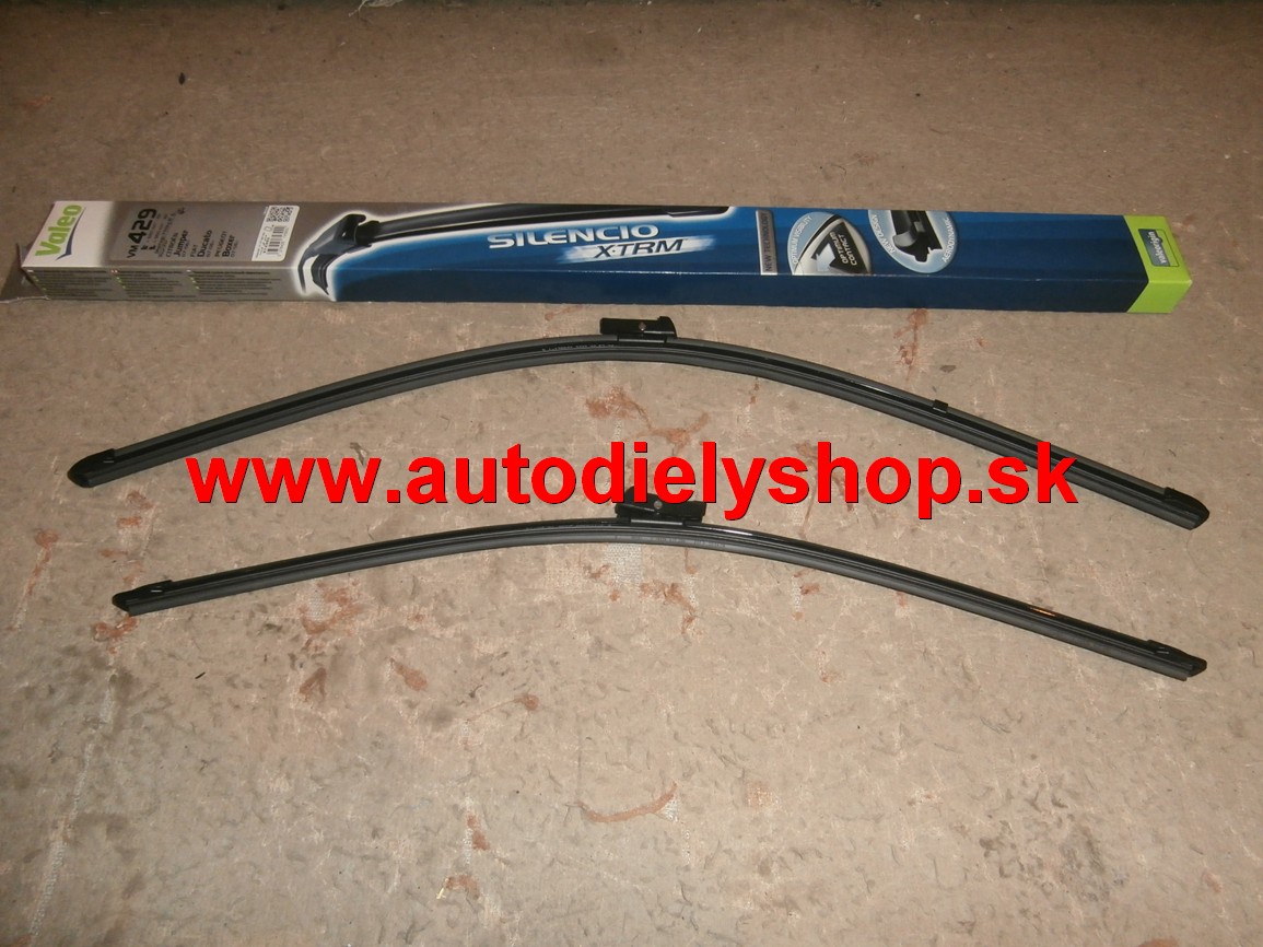  Peugeot BOXER 06-  Predné stierače sada, VALEO SILENCIO X*TRM sada 650+550 mm
