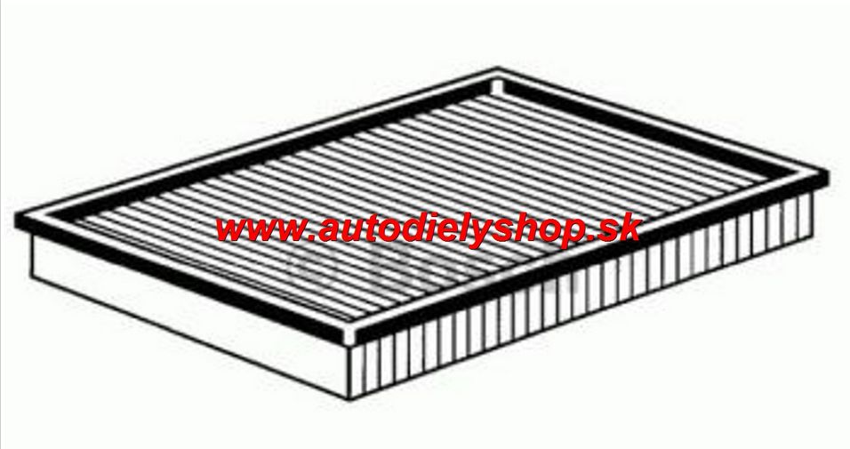 Citroen C2 9/03- vzduchový filter 1,6HDi / MISTAF/