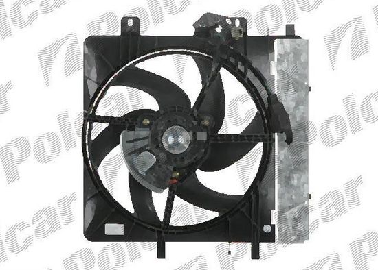 Citroen C3 02-11/05 ventilátor chladiča 1,1i-1,6i