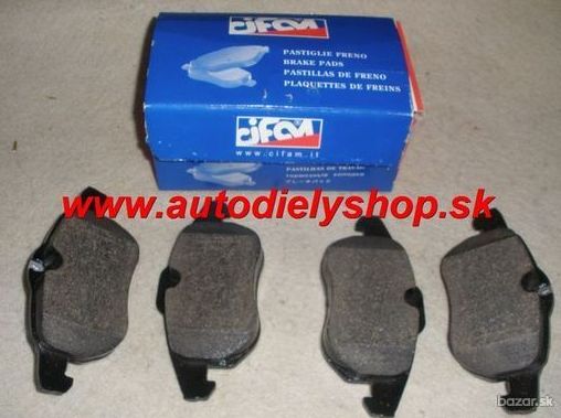 Citroen C3 4/02-11/05 predné platničky Sada / CIFAM /
