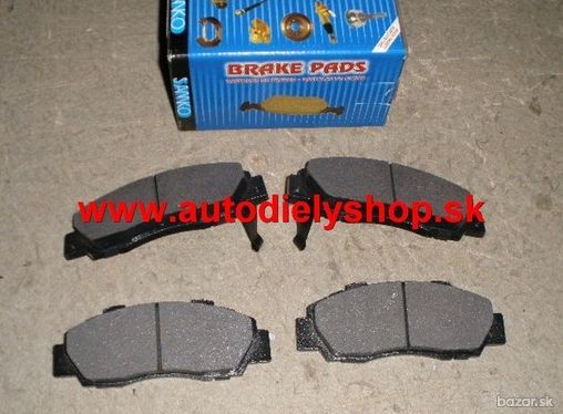 Citroen C4 10/04- predné platničky Sada / SAMKO / s ESP