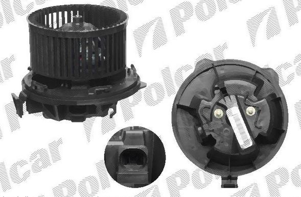  Citroen C5 3/01-9/04 ventilátor kúrenia/ manuálna klima /