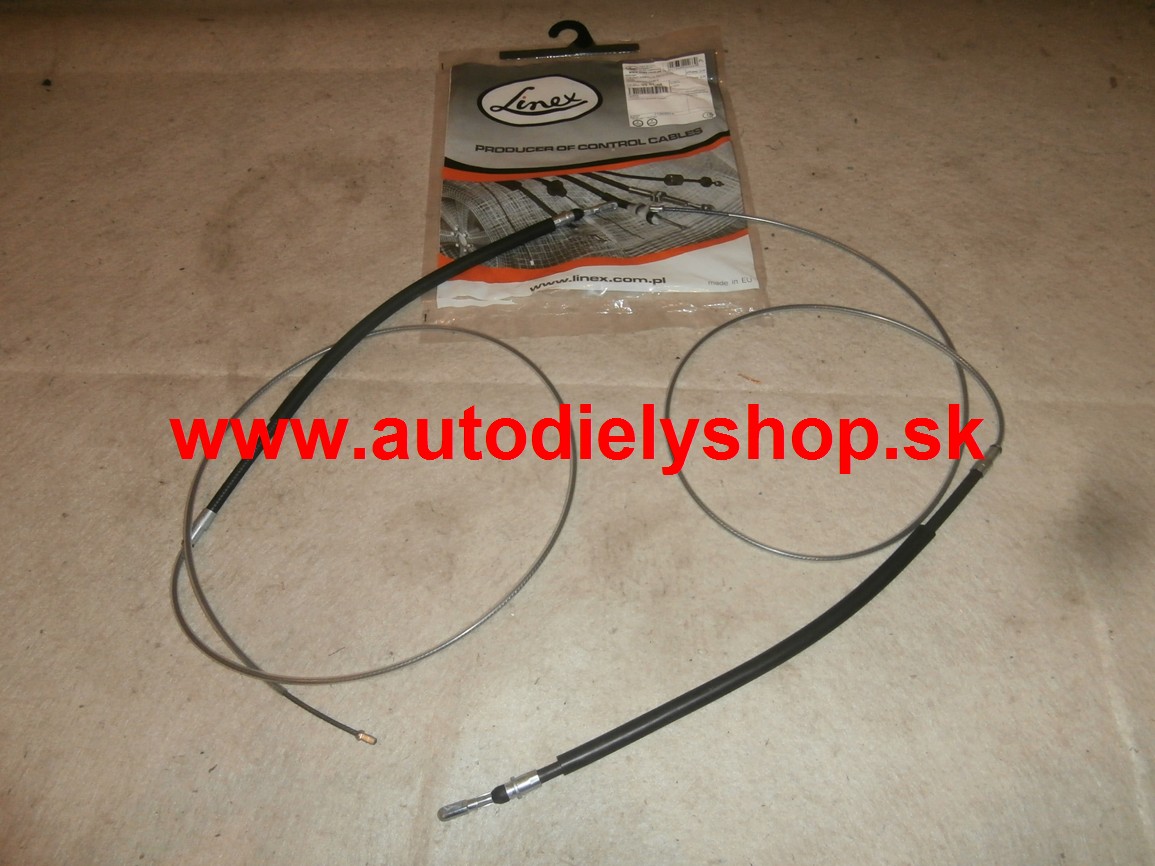 Citroen C5 10/04-1/08 lanká ručnej brzdy Sada L+P