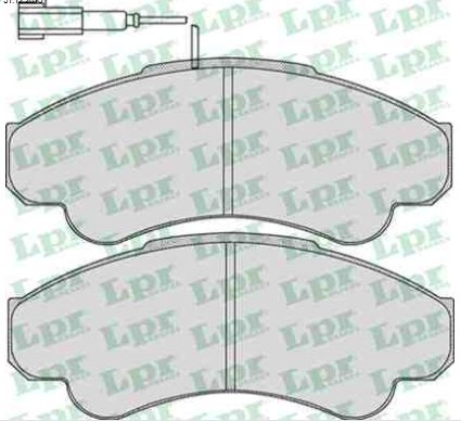  Citroen JUMPER 1/02-06 predné platničky Sada 1,8t / SAMKO