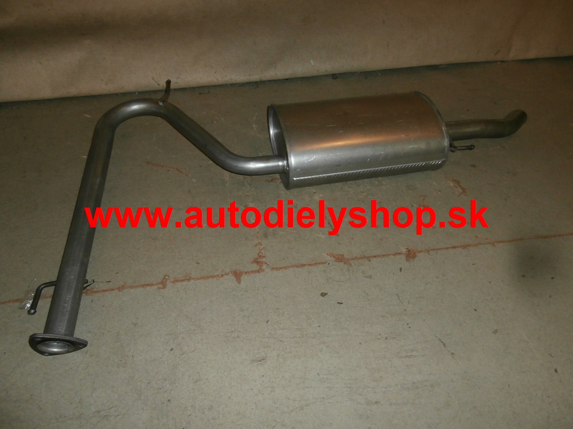 CITROEN JUMPER 1/02-06- zadný diel výfuku 2,0HDi-2,2HDi