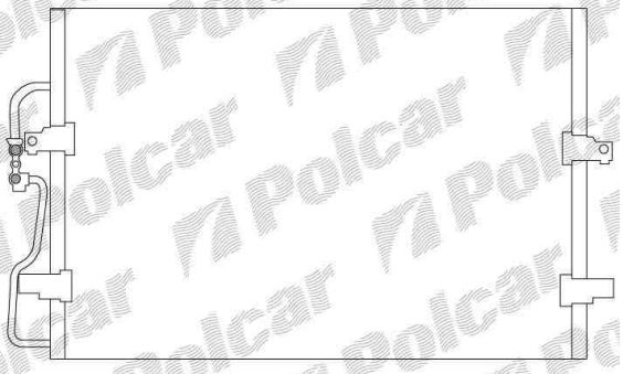 Citroen Jumpy 10/95-2/04 chladič klimi / pre všetky typy /