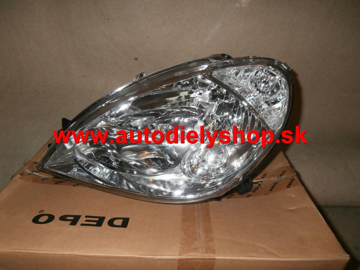  Citroen Xsara 1/03-2/05 svetlo H1+H7 ľavé. 	