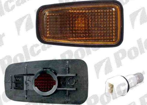  Citroen Saxo 96-8/99 bočné smerovky oranžove matné Sada L+P