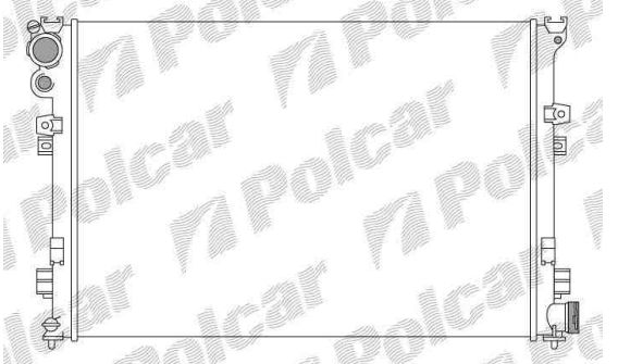 Citroen JUMPY 3/04-07 chladič klimi / pre všetky typy /