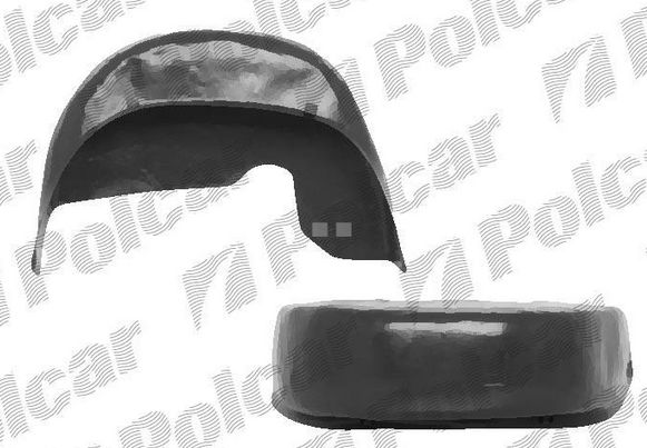 Citroen Saxo 96-8/99 podblatník zadný Lavý