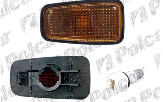 Citroen Saxo 9/99-8/03 bočné smerovky oranžove matné Sada L+P