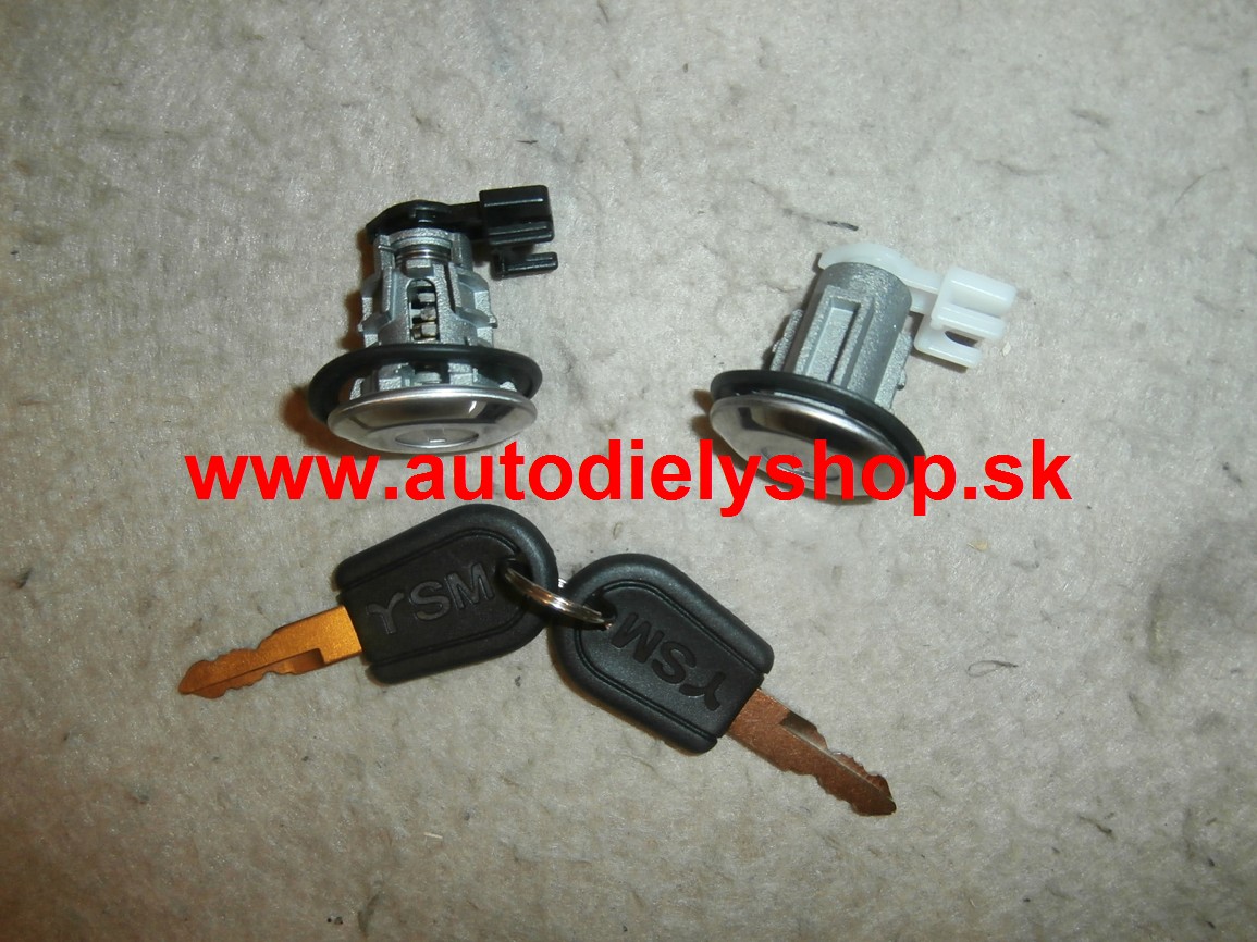 Citroen SAXO 2/96-8/99 2x zámok dverí + 2 x klúč
