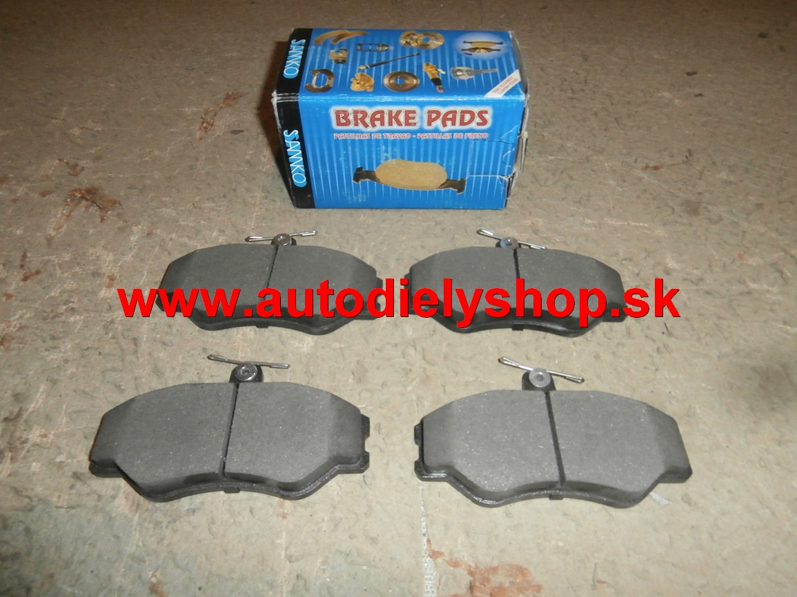 Hyundai H100 1/93- Predné platničky sada