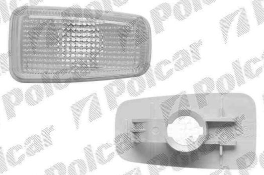 Citroen XANTIA 3/93-1/98 bočné smerovky biele matné Sada L+P