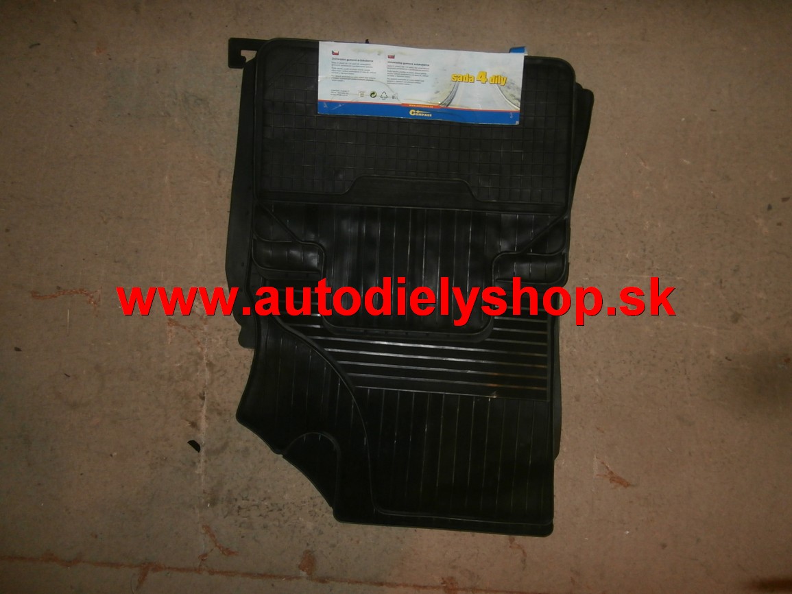 Škoda Fabia 9/99-7/04  Koberce gumové sada 4ks UNI 