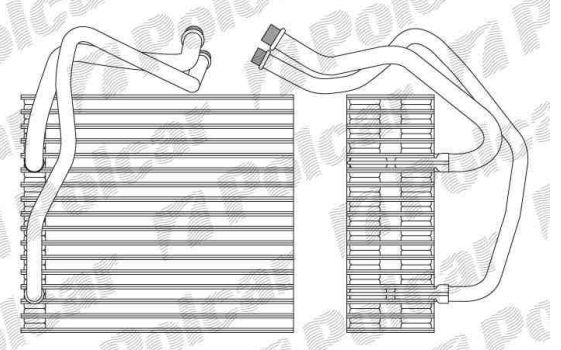  Citroen Xsara 9/00-2/05 výparník klimatizácie / pre všetky typy 