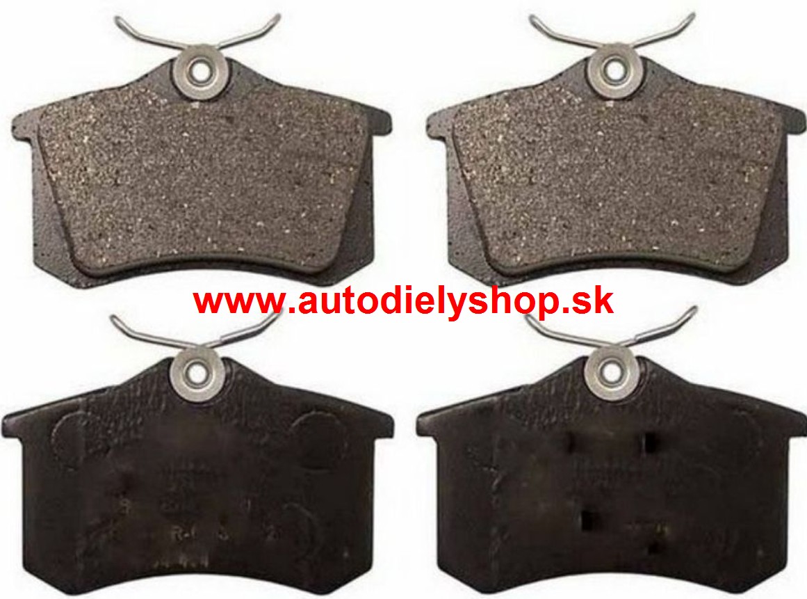 Citroen Picasso 99-1/04 zadné platničky Sada / STARLINE/