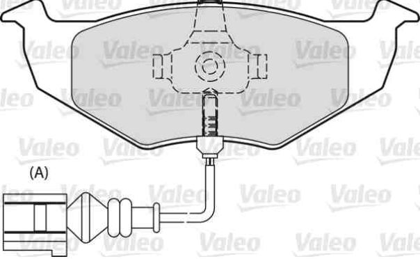 Škoda Fabia 9/99-7/04 predné platničky Sada /VALEO / 141mm