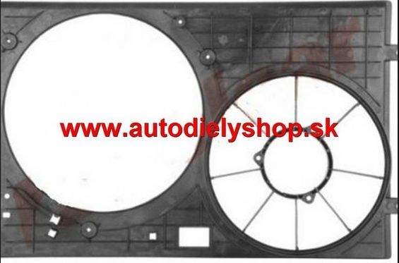 Škoda FABIA 8/04-12/06 kryt ventilátorou / SAHARA /