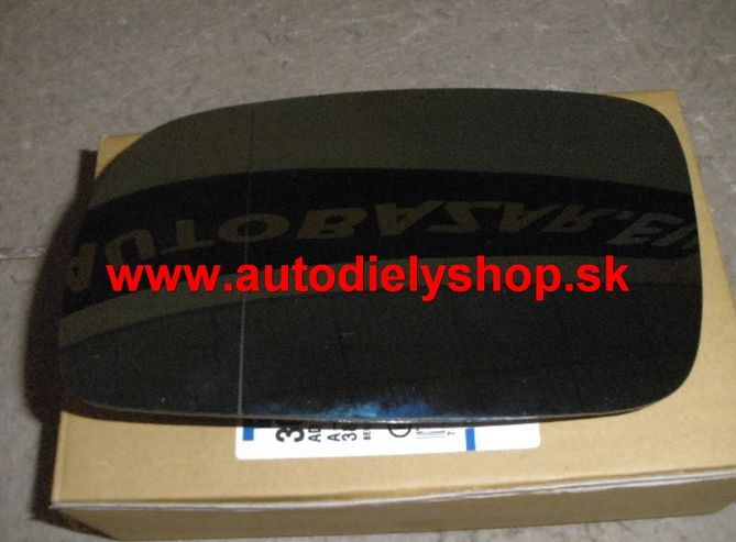 Škoda Octavia 9/00- sklo zrkadla Lavé,vyhrievané,velké modré