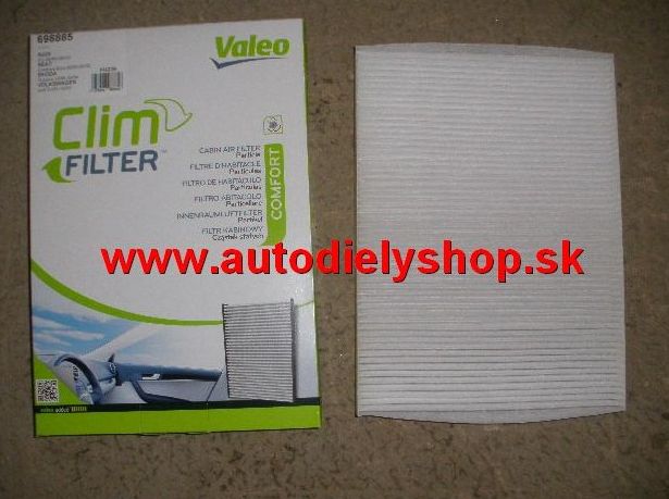 Škoda Octavia 97-00 pelový filter 1,4i-1,6i-1,8i-1,9TDi / VALEO 