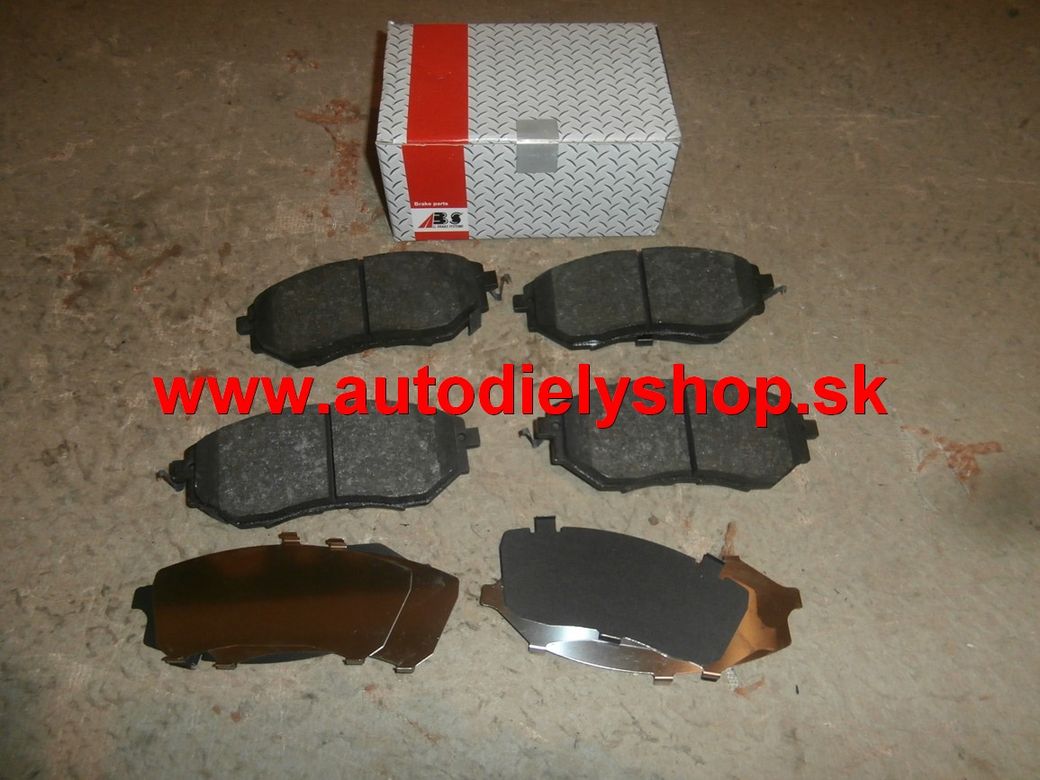 SUBARU TRIBECA (B9) 01/05-  Platničky predné sada.