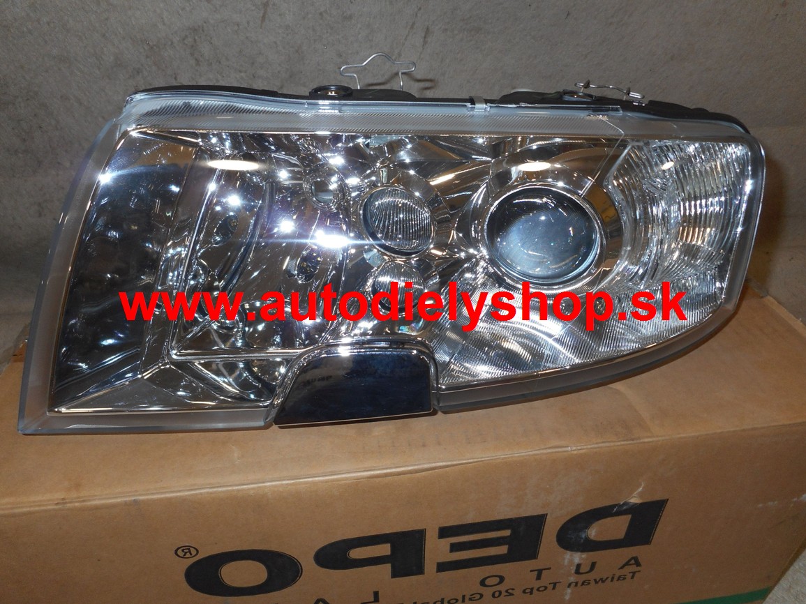 Škoda SUPERB 12/01-2/08 predné svetlo Xenon D2S+H3 Lavé / DEPO /