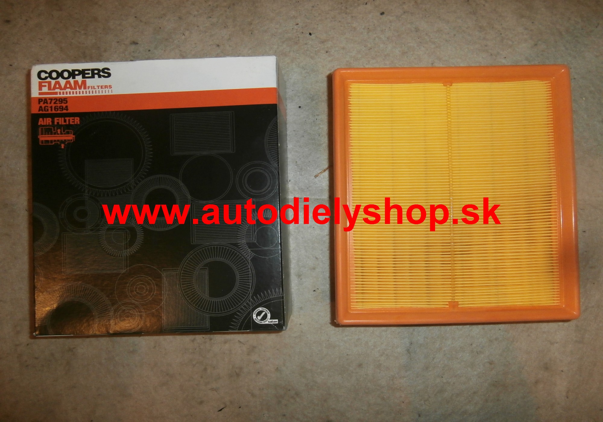 Škoda SUPERB 12/01-2/08 vzduchový filter 2,5TDi / MISTAF/