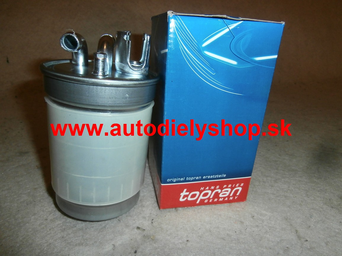Škoda SUPERB 12/01-2/08 palivový filter 2,5TDi / TOPRAN