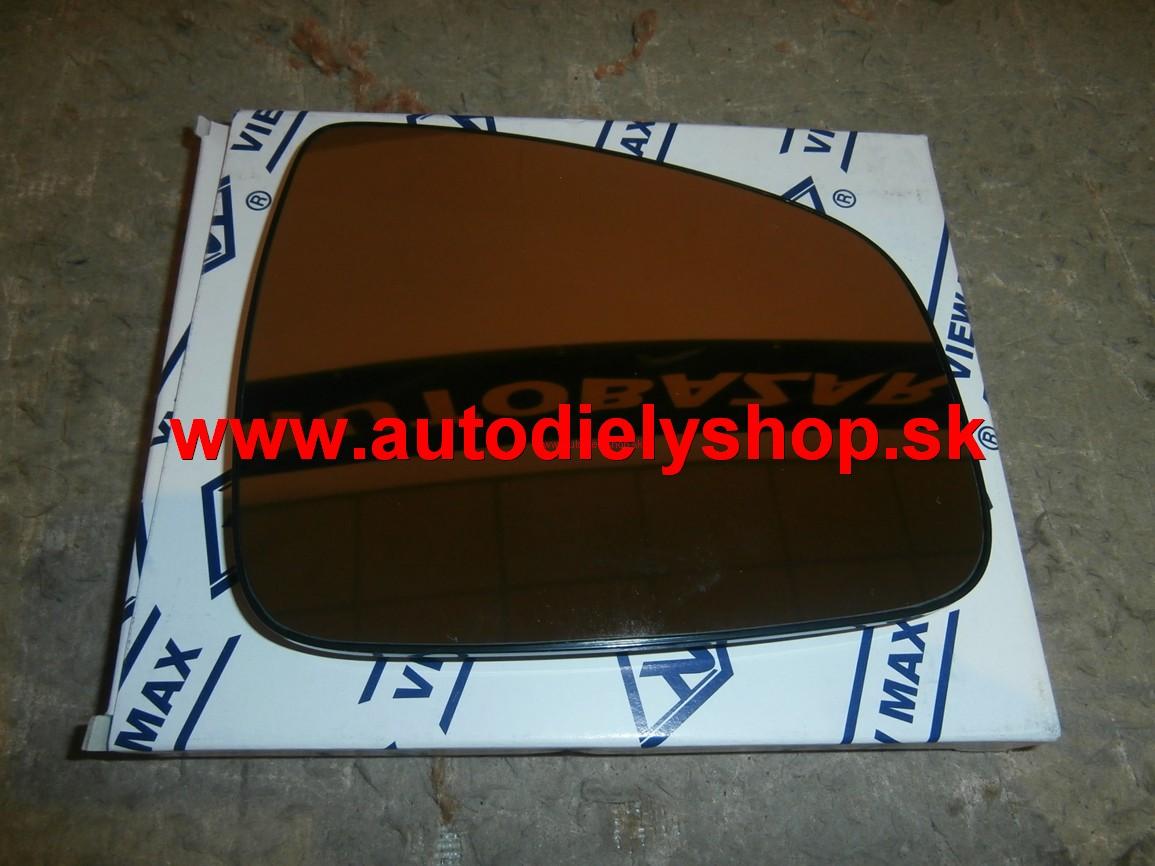  Dacia SANDERO 6/08- sklo zrkadla Pravé,vyhrievané 