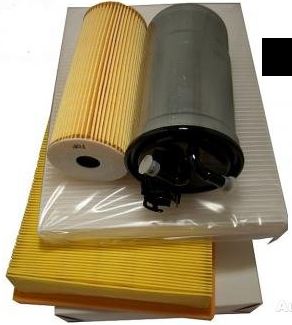 VW GOLF III 9/91-4/99 sada 4ks filtrov 1,9TDi